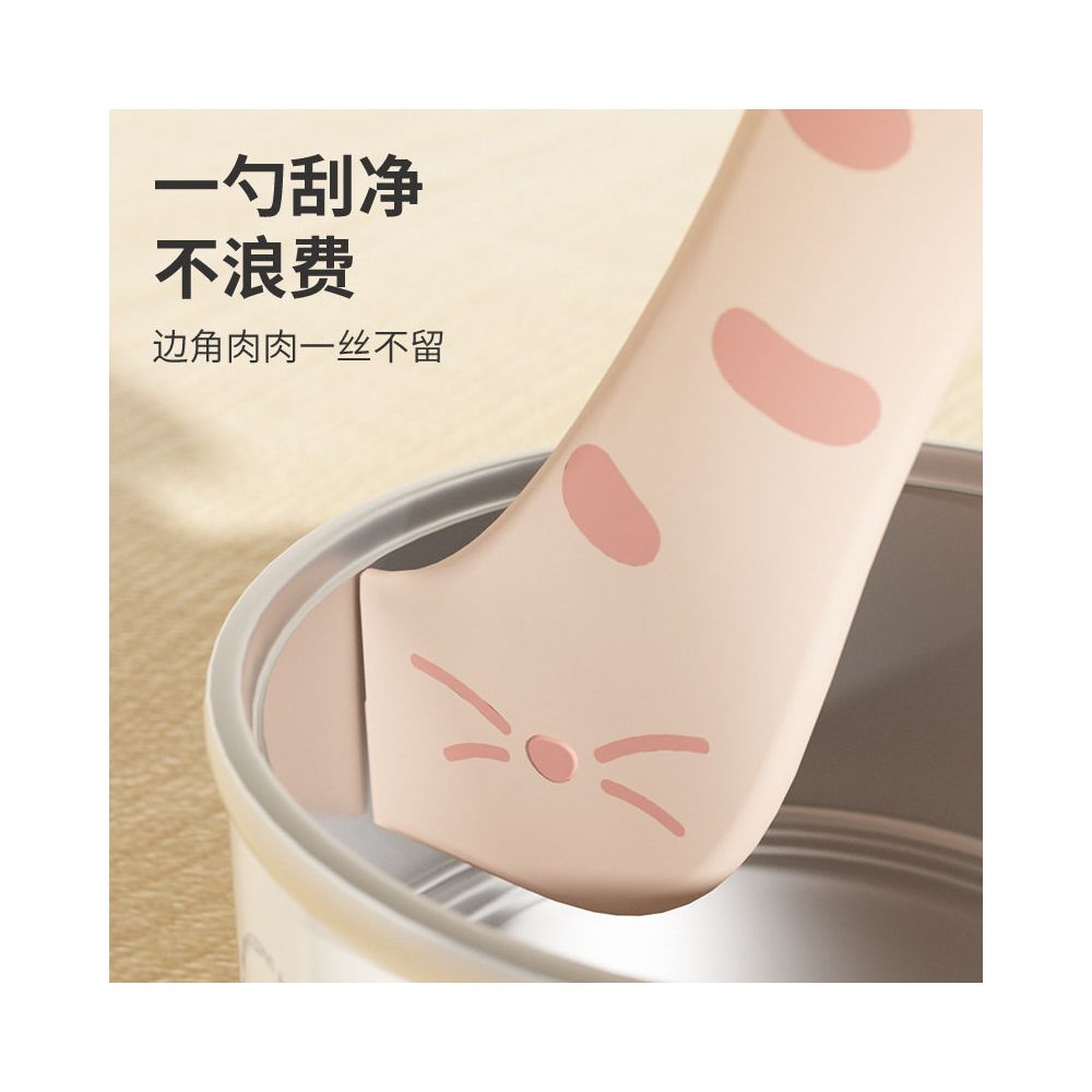 Cat head spoon can opener freshness box lid pet cat head sealing lid cat can sealing lid can spoon image 2