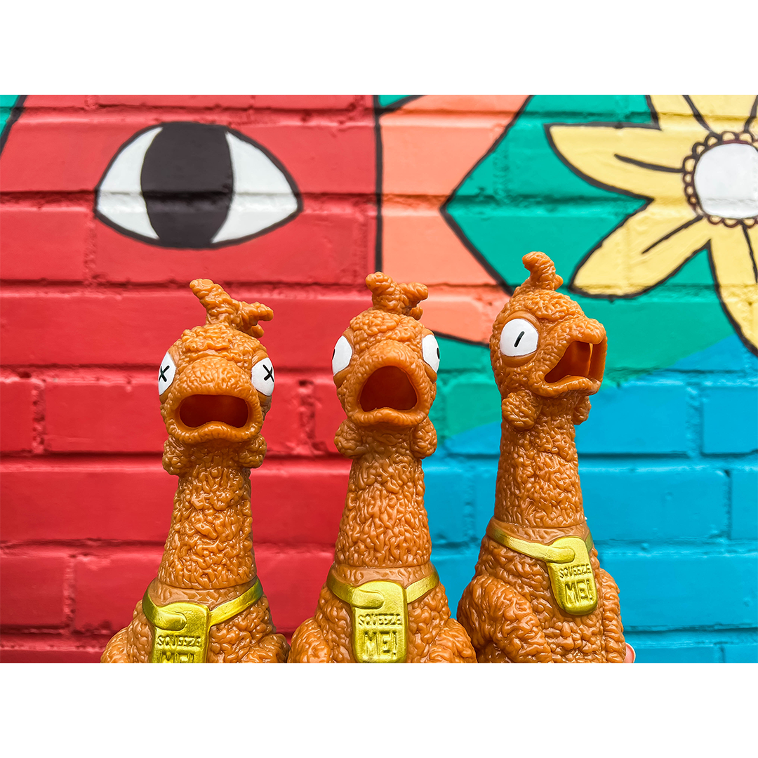 Animolds Squeeze Me Rubber Fried Chicken